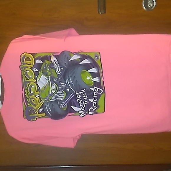 🏁 REPTOID MONSTER TRUCK RACING T-SHIRT- (LARGE)🏁 - Picture 7 of 7